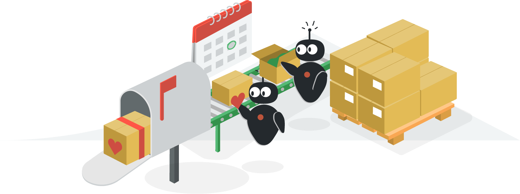 Raccogliere e imballare