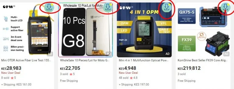 téléchargeur d'images aliexpress