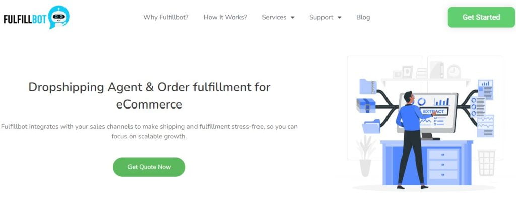 fornecedor de entrega de mercadorias