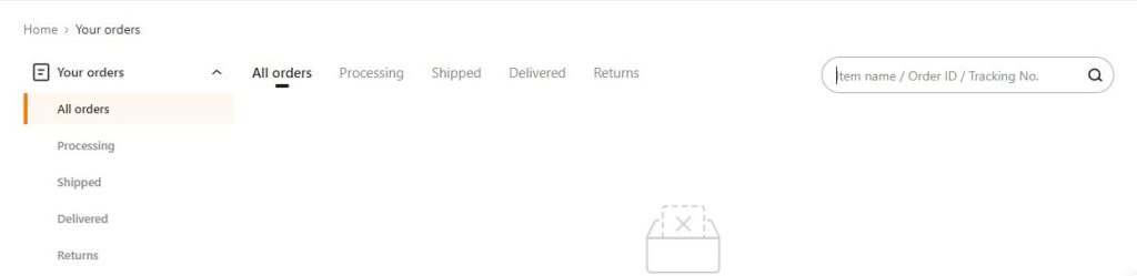 estado del envío significado