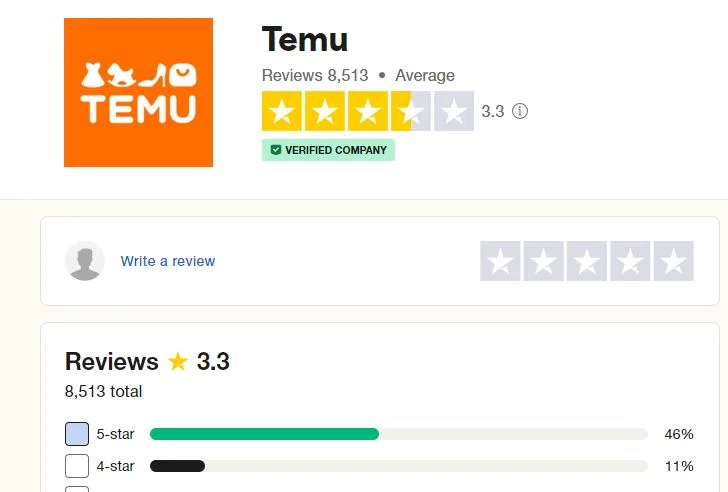 temu review