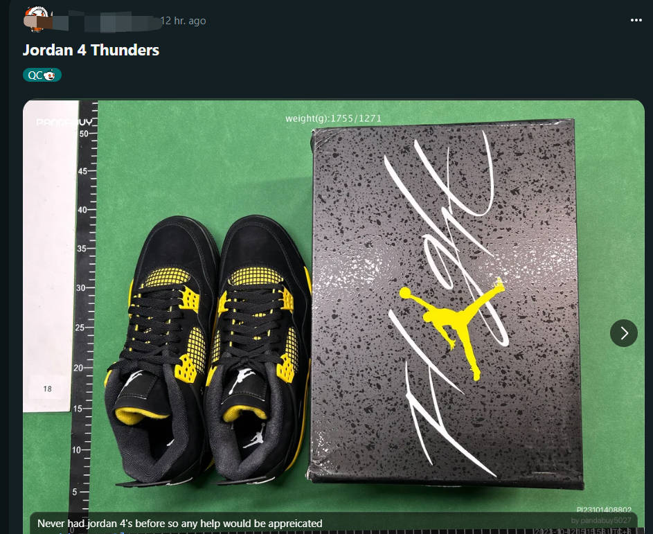 pandabuy prodotti replica