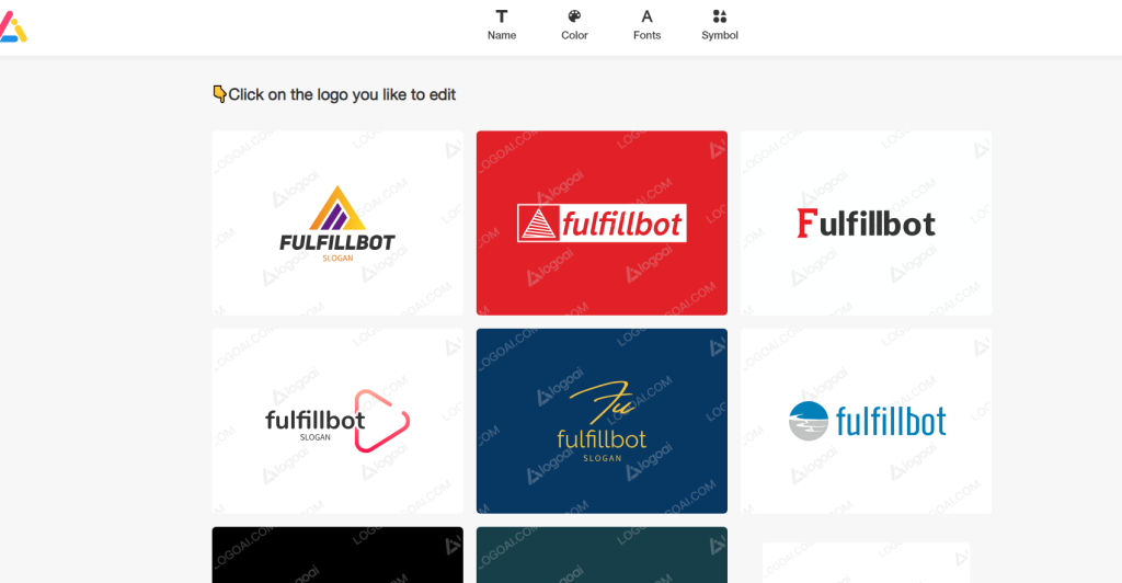 marcador de logotipo