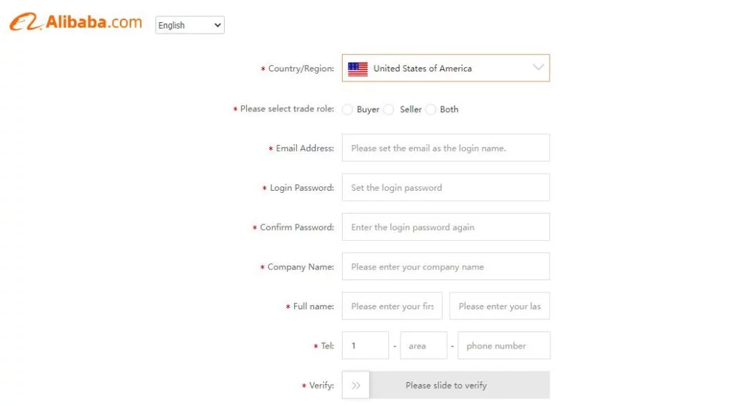 alibaba-Anmeldung alibaba-Anmeldung
