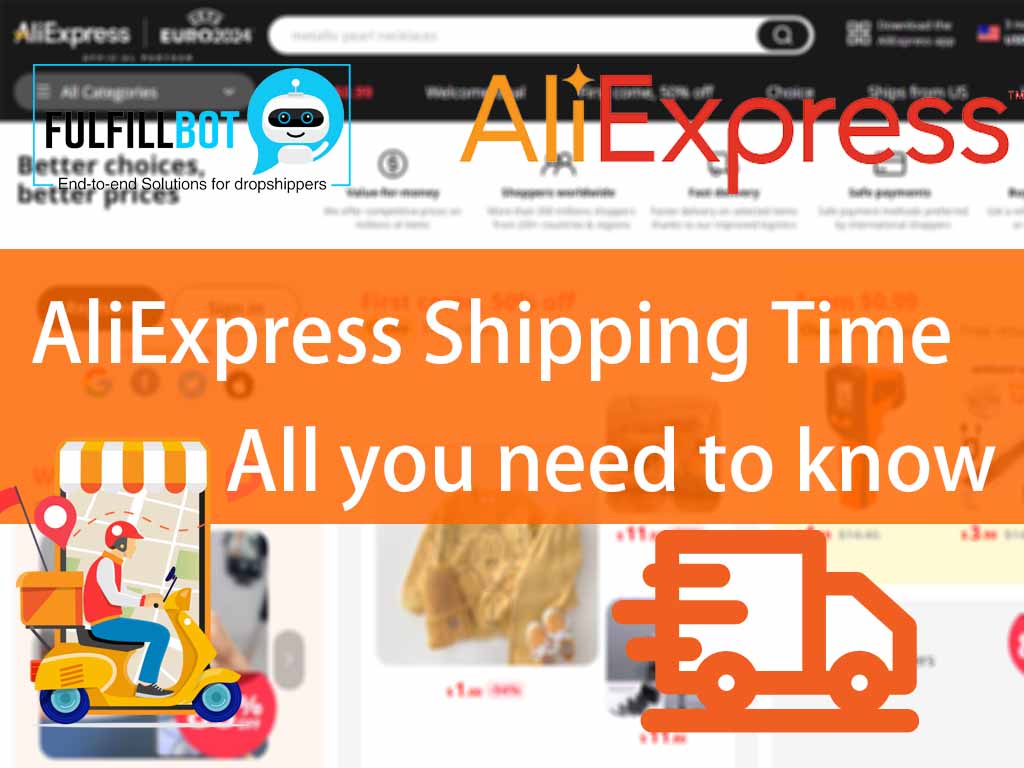tempo de envio do aliexpress