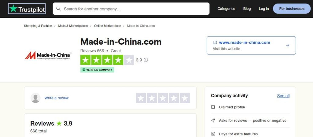 hergestellt in china trustpilot