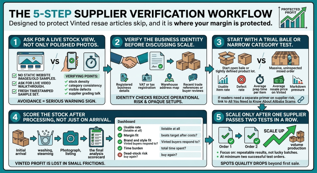 Пятиэтапный процесс проверки поставщиков